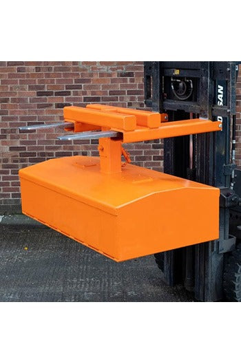 1000kg Fork Mounted Skip Compactor