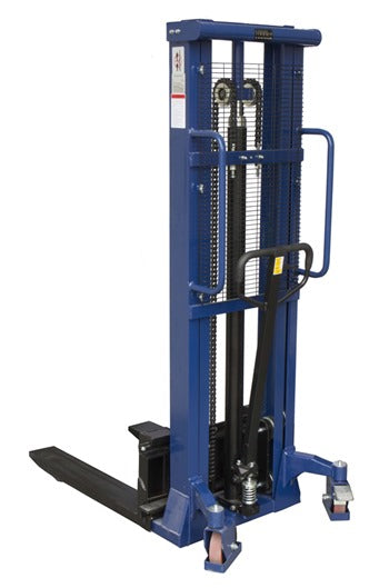 1000kg Manual Stacker Truck 3000mm lift height