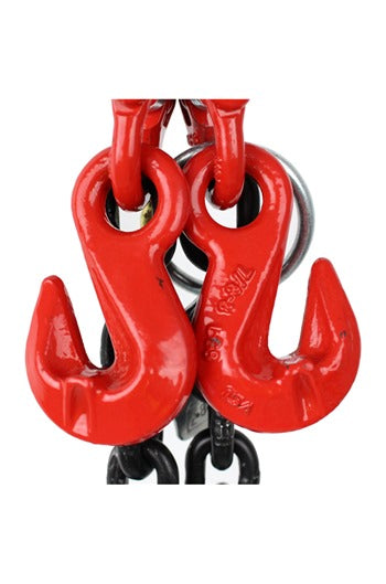 11.2 tonne 2 Leg Chainsling, Adjustable & c/w Latch Hooks