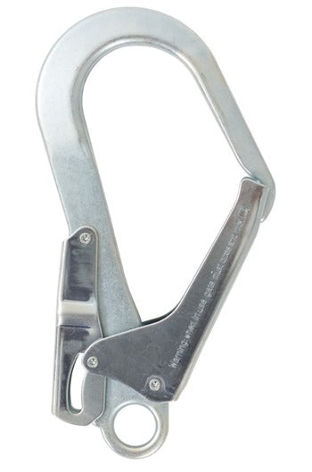 137kg Shock Absorbing Lanyard 1.75mtr c/w Scaffold Hook