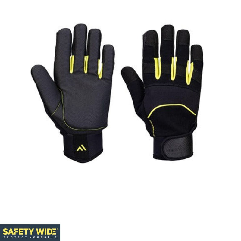 Portwest A791 Mechanics Anti Vibration Glove Black