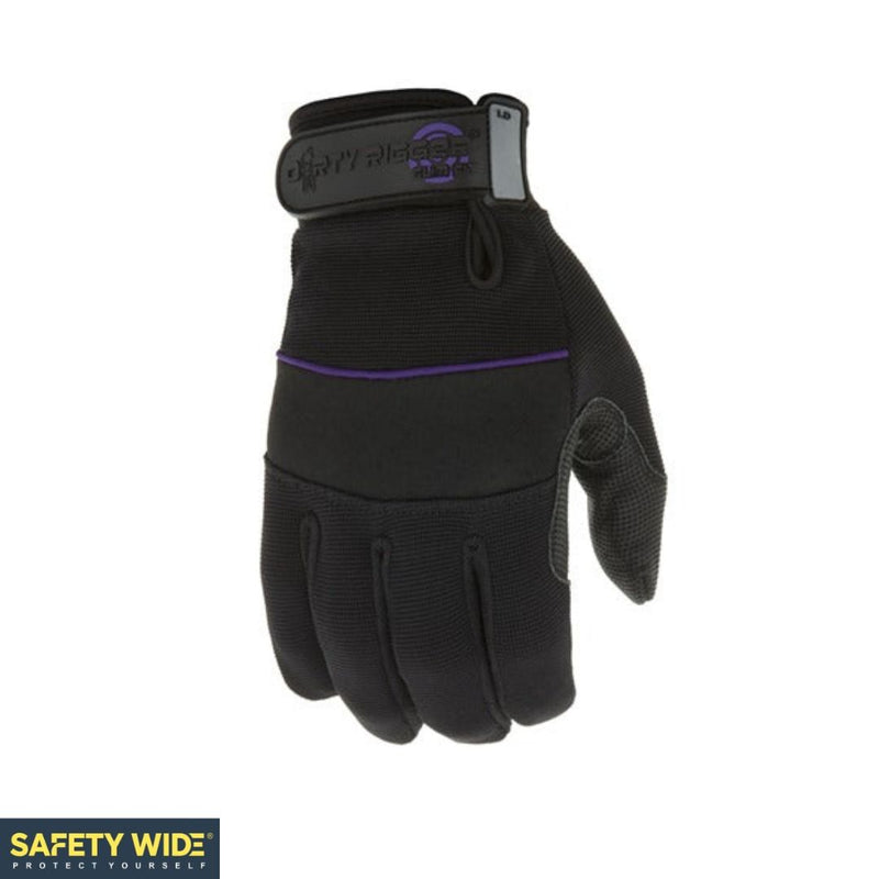 Dirty Rigger Ladies Slim Fit Full Finger Work Gloves