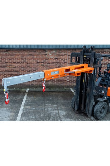 1tonne Extending Low Profile Fork Mounted Jib