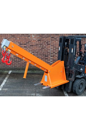 1tonne Fork Mounted Adjustable Height Extending Jib
