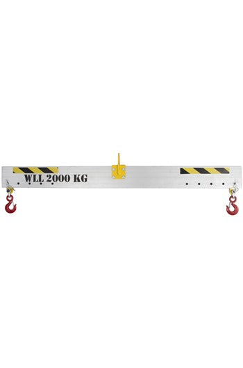 2000kg Adjustable Aluminium Lifting Beam x 1mtr