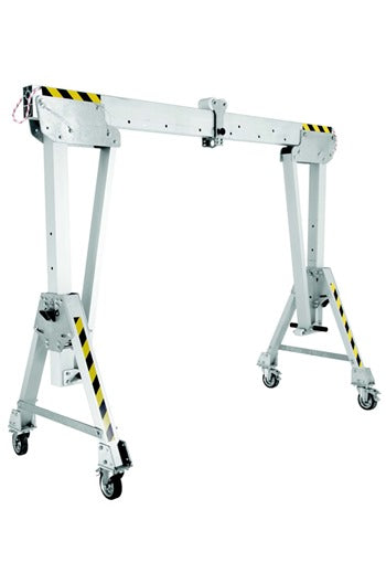 2000kg Aluminium Gantry, 6mtr beam, 1600-2200mm