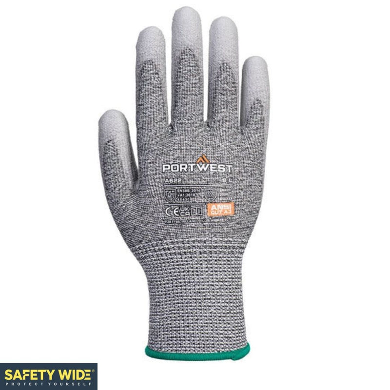Portwest A622 Cut Resistant Level C PU Coated Glove (10pk)