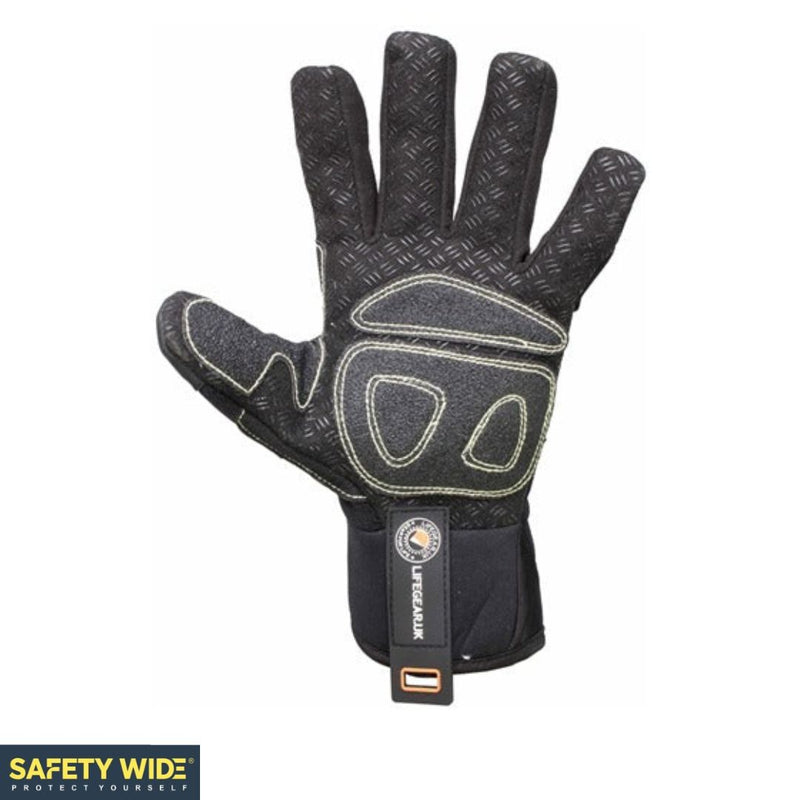 LifeGear Thermal-lined Cut Resistant Safety Impact Working Gloves