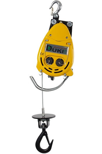300kg 110volt Wire Rope Hoist c/w Hook Attachment 25mtr Lifting Height