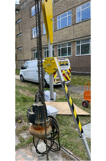 300kg Lightweight Aluminium Gantry c/w 5mtr Beam