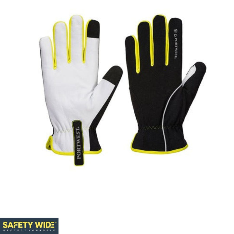 Portwest A776 PW3 Winter Glove Black/Yellow