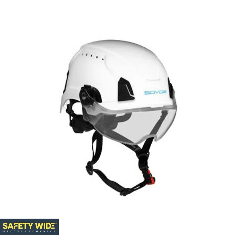 SOVOS Clear Half Visor C/W Clips