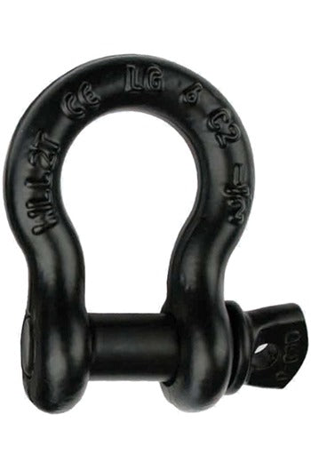 4.75 Ton Black Finish Bow Shackle