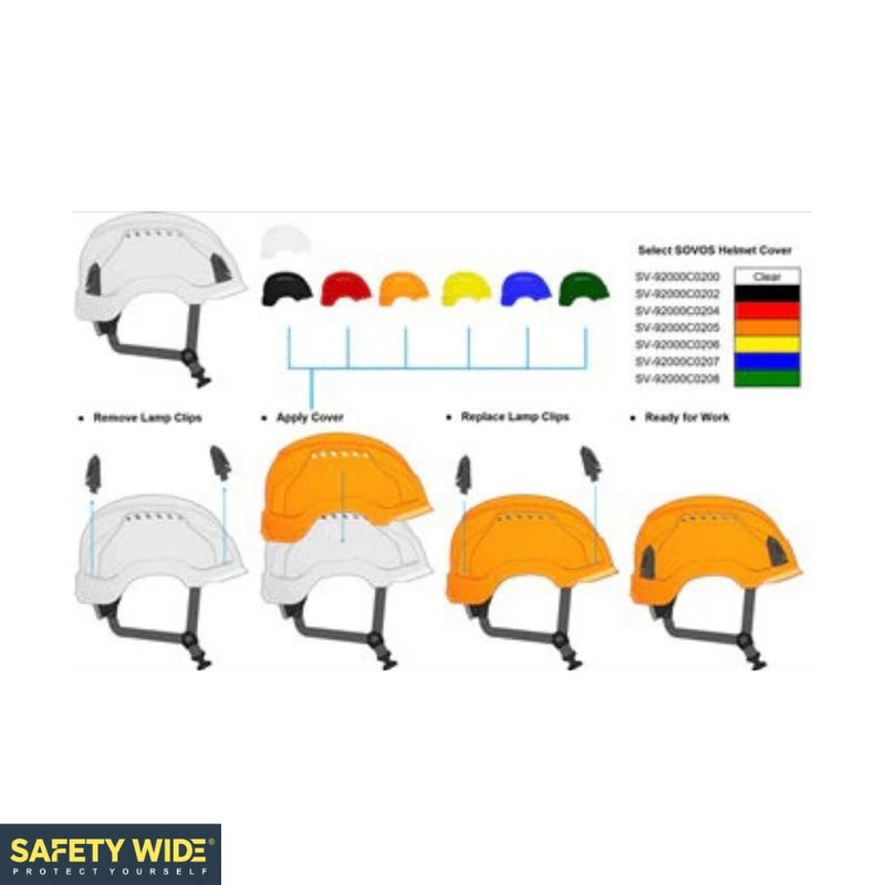 SOVOS S3200 Clear Helmet Cover