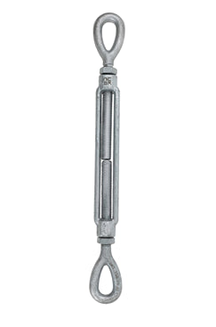 5/8" x 6" Galvanised Eye/Eye Turnbuckle WLL:1.59tonne