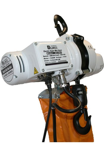 500kg Electric Hoist, 110 Volt