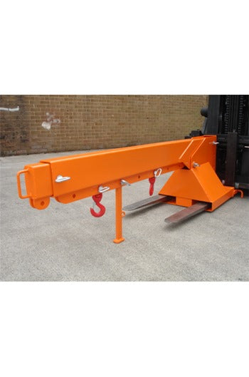 5tonne Fork Mounted Adjustable Height Extending Jib