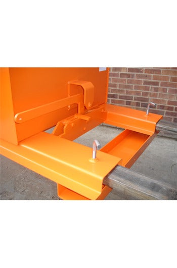 600kg Low Level Forklift Tipping Skip