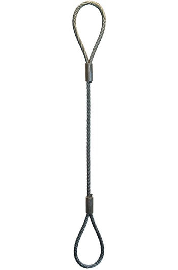 6200kg Wire Rope Sling c/w Soft Eyes