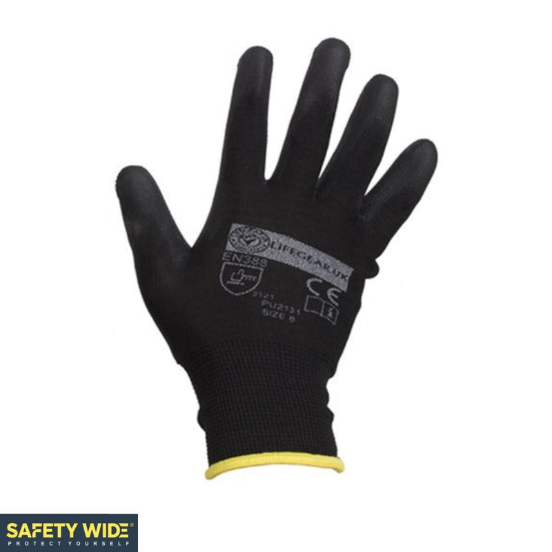 Black Nitrile Engineering Gloves