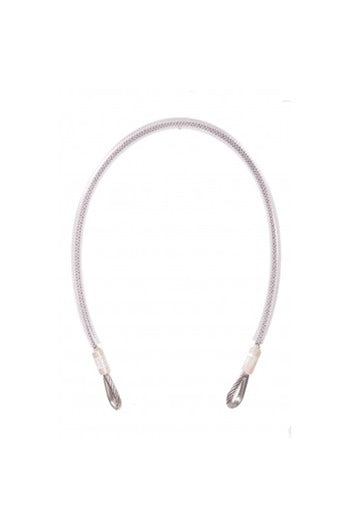 7mm Stainless Steel Wire Anchor Strop - Clear