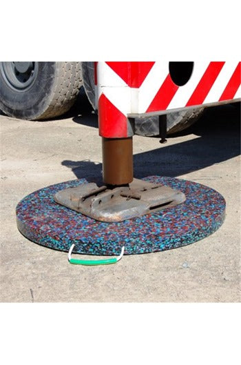 800x50mm Premium Round Outrigger Pad