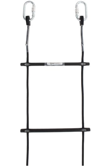 8mm Black Polyester Narrow Rung Rope Ladder