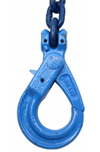 9.4 tonne Grade 100 2Leg Chainsling c/w Safety Hooks