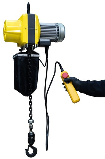 999kg 240volt Electric Chain Hoist c/w Chainbag
