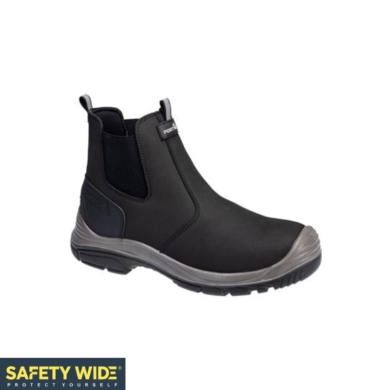 Portwest FV02 Black/Grey Rafter Dealer Boot S7 SR SC FO