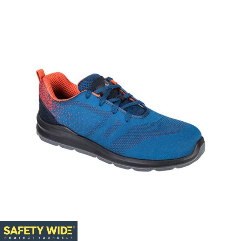 Portwest FT25 Blue/Orange Steelite Aire Trainer S1P