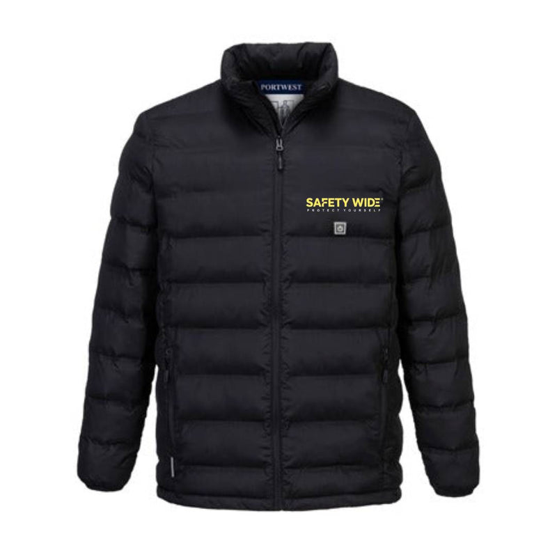 Portwest - S547 Ultrasonic Heated Tunnel Jacket Black