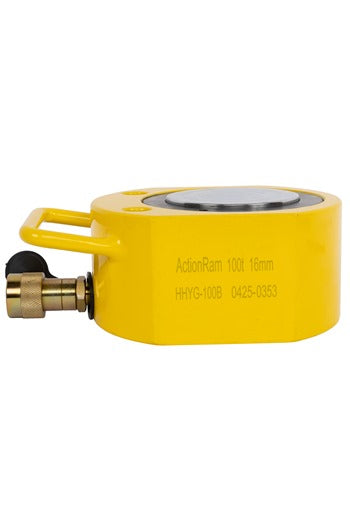 ActionRam 100tonne, 16mm Stroke Hydraulic Pad Jack Cylinder