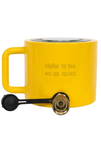 ActionRam 100tonne, 50mm Stroke Hydraulic Low Height Shorty Cylinder