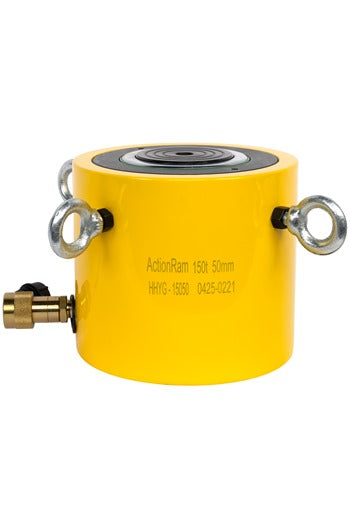 ActionRam 150tonne, 50mm Stroke Hydraulic Low Profile Cylinder