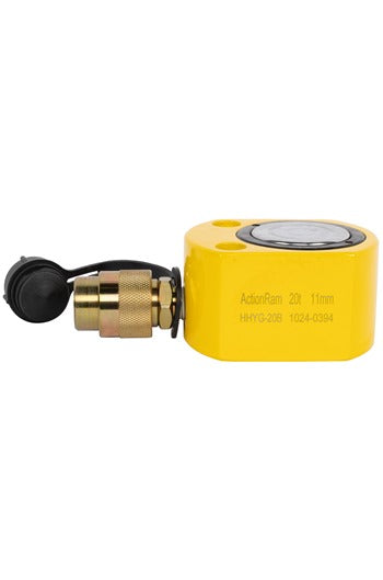 ActionRam 20tonne, 11mm Stroke Hydraulic Pad Jack Cylinder