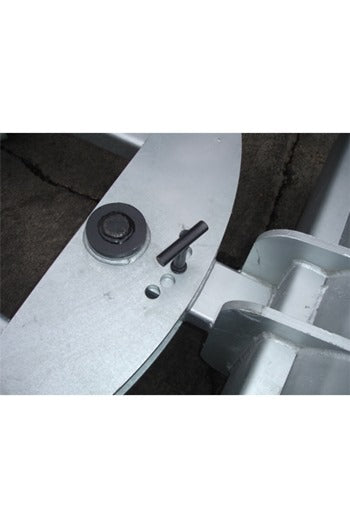 Adjustable Fork Mounted Snow Plough 1800mm Blade Width