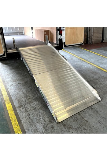 Alloy Ramp Fixed Folding Van Ramp 2.35mtr Length