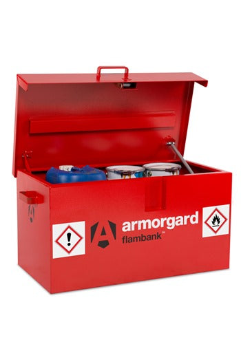 Armorgard FB1 FlamBank Hazardous Van Storage Box 980x540x475mm
