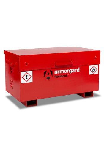 Armorgard FB2 FlamBank Hazardous Site Storage Box 1275x665x660mm