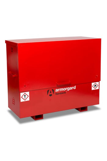 Armorgard FBC5 FlamBank Hazardous Site Storage Chest 1585x675x1275mm