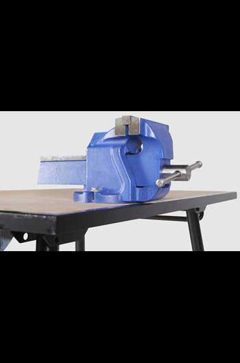 Armorgard TuffBench Folding Workbench c/w Wheels, Handle, Chain Vice and Engineers Vice BH1080-VWK