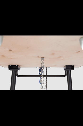 Armorgard TuffBench Folding Workbench c/w Wheels, Handle, Chain Vice and Engineers Vice BH1080-VWK