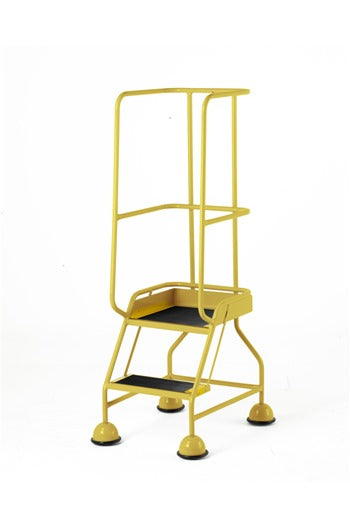 British Standard Stepmobile 2 Tread Warehouse Steps