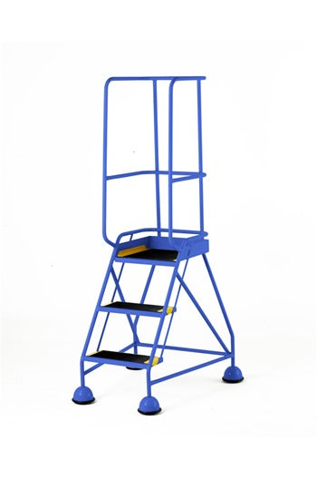 British Standard Stepmobile 3 Tread Warehouse Steps