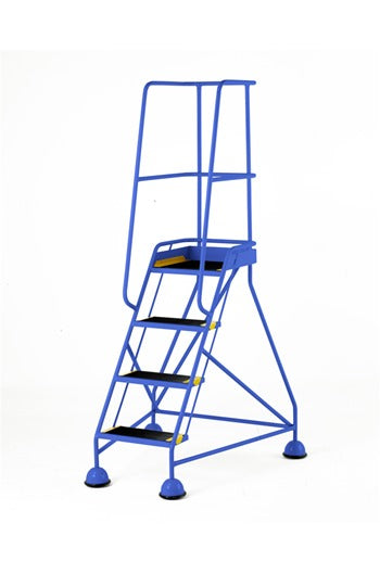 British Standard Stepmobile 4 Tread Warehouse Steps