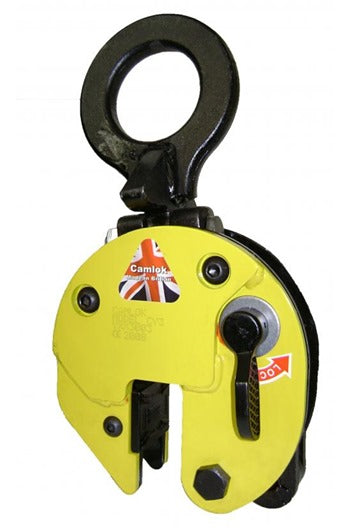 CAMLOK CY3 3000kg 'Hinged' Vertical Plate Clamp