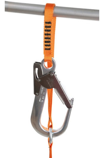 Climax 54-D Twin Leg Tie-Back Shock Absorbing Lanyard c/w Scaffold Hooks