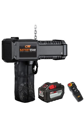 CM BatteryStar 1000kg Battery Powered Chain Hoist