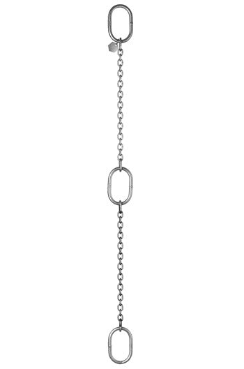 Cromox 9mm dia Stainless Steel Grade 6 Pump Lifting Chain WLL: 2000kg